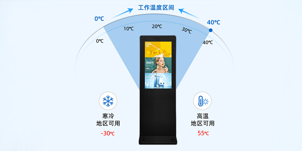 32英寸立式戶外廣告機