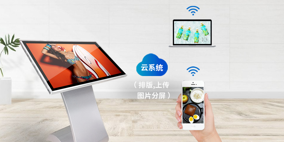S型紅外臥式廣告機